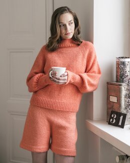 Oppskrift Shorts Korall - Novita