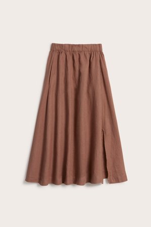 Kappahl | Linnekjol | Brun