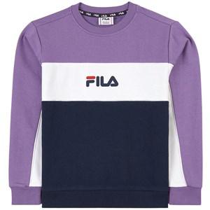 Kids - Fila Purple Olena Colorblock Sweatshirt 170-176cm (15-16 years) - Jumpers and knitwear - 170-176cm (15-16 years) - Purple - Mädchen