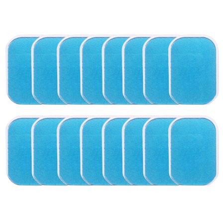 16 st Hydrogel Ersättningsgel Pad Hög Konduktivitet Höfttränare Gel Pad Set Fitness Gel Pad Muskelstimulator Gel Pad