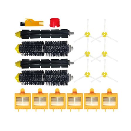Til 700 Serie 760 770 780 790 Robotstøvsuger Hovedsidebørste Hepa Filter Forhjul Dele