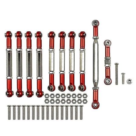 For Mn D90 D91 D96 D99s Mn99s Mn90 1/12 Rc Bil Opgraderingstilbehør Metal Trækstang Styreforbindelsesstang