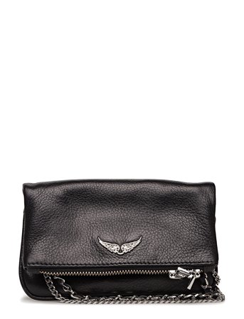 Zadig & Voltaire Rock Nano Grained Leather - Black - ONE SIZE