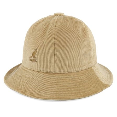 Kangol - Beige bucket Hatt - Kg Cord Casual Beige Bucket @ Hatstore
