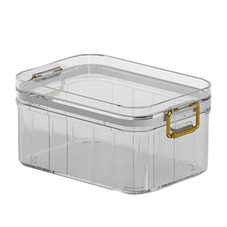 Fyrkantig förvaringsburk Vattentät tätning Fyrkantig låda för matförvaring