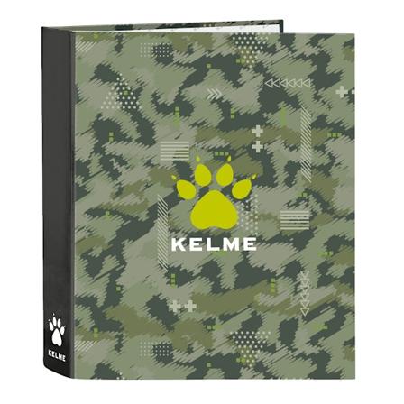 Ringpärm Kelme Travel Svart Grön A4 27 x 33 x 6 cm