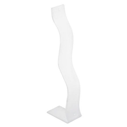 2 stk Hårklemmer Display Stand Oppbevaringsstativ TRANSPARENT