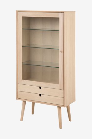 NORDFORM - Vitrineskab, Allan - Natur - Skabe - Fra Homeroom