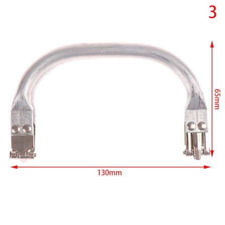 Cloud Doctor Purse Frame Metal Aluminium Tube Ramme Baghåndtak