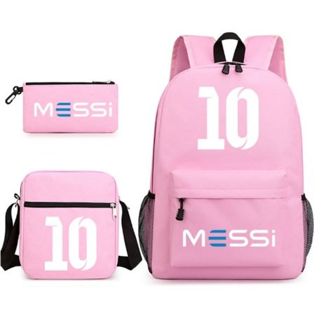 CR7C Luo Youth Fashion Ryggsäck Rosa 3 delar set