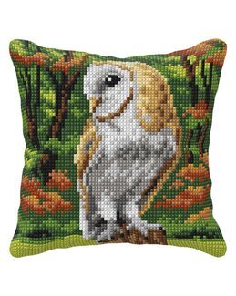 Broderipakke Pute Ugle - Orchidea