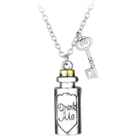 Alice i Underlandet Halsband Hänge Smycke Legering Flaska Hänge Film Periferi Present