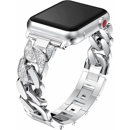 IC Kompatibelt Apple Watch Armband 38/40/41 mm Silver