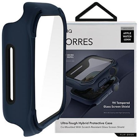 UNIQ veske Torres for Apple Watch Series 4/5/6/SE 40mm. blå/marineblå