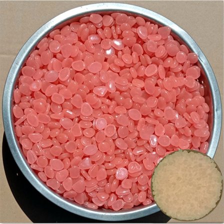 Glow In The Dark Stones Glow Pebbles ORANGE ORANGE