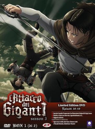 Attacco Dei Giganti (L') - Stagione 03 Box #01 (Eps 01-12) (3 Dvd) (Ltd Edition)