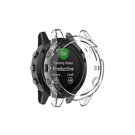 Garmin Fenix 5 / 5 Plus transparent skydd - Transparent