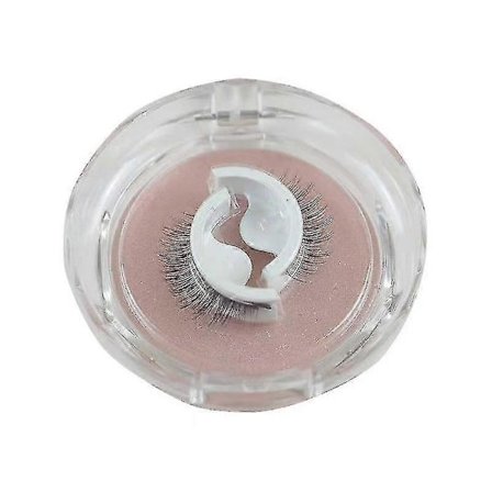 Genanvendelige Selvklæbende Øjenvipper Med Naturligt Udseende Vaskbar Limfri Vandtæt