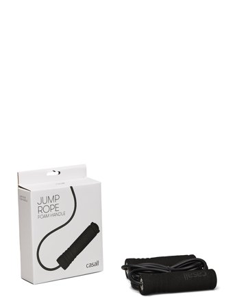 Casall Jump Rope Foam Handle - Black - ONE SIZE