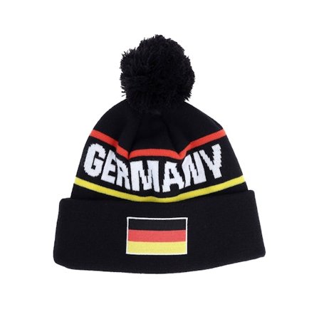 CCM - Schwarz pom Mütze - Flag Team Germany Black Pom @ Hatstore