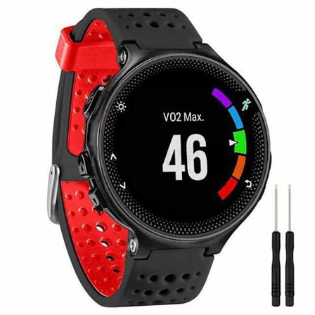 Garmin Forerunner 235/235Lite -rannekke, pehmeä silikonivaihtohihna Garmin Forerunner 235/220 / 230/620 / 630/735 -älykelloon