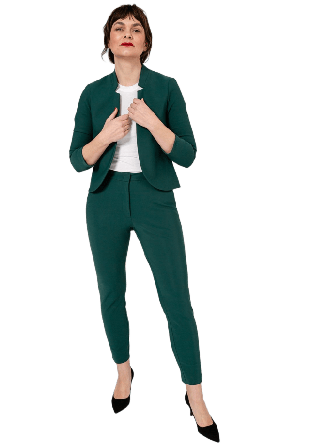 MWH of Sweden Work Trousers Kostymbyxor Dam Grön 44