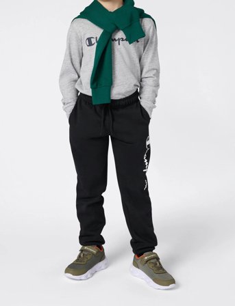 Champion Rib Cuff Pants - Black - 150-155