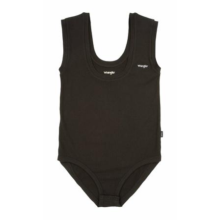 Wrangler bodysuit Vest , Zwart , Dames , Maat: M