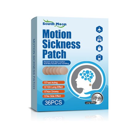 Åksjuketabletter Öronklistermärken mot Sjöfartssjuka 1 Förpackning 36 Stycken