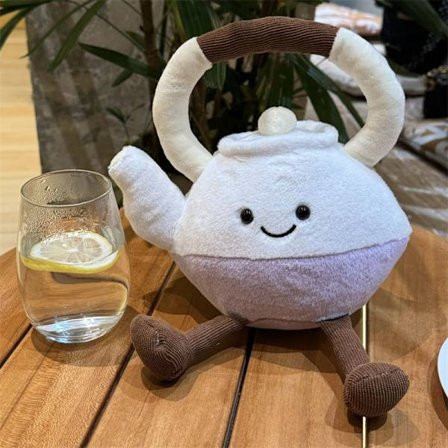 Jellycat Plyschdocka Leksaksserie, Tekanna 25cm