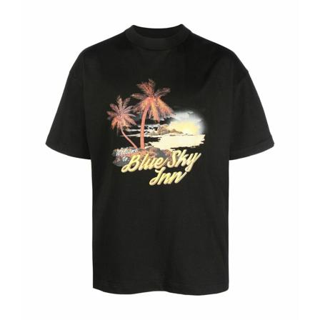 Blue Sky Inn T-Shirts Sort, Herre