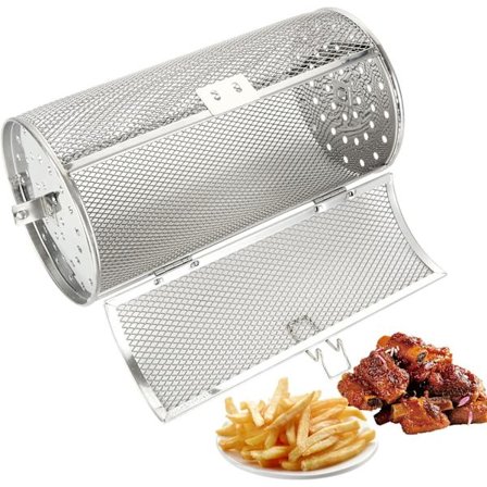 Roterande grillkorg, roterande grillkorg, roterande grillkorg, roterande grillkorg för BBQ Air Fryer