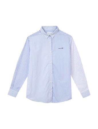 Saint Ger Wine & Chill Langermet Skjorte Blå Maison Labiche Paris*Betinget Tilbud