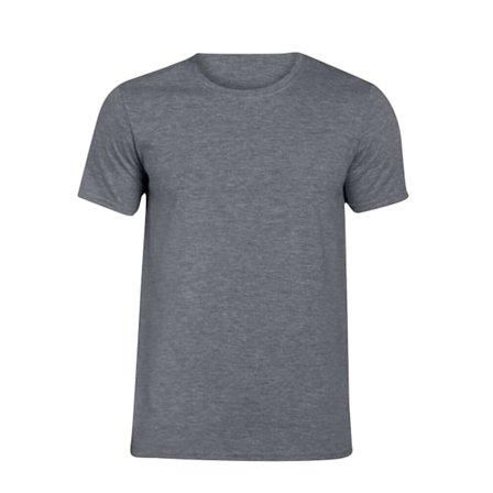 Gildan Softstyle T-shirt XXL Smoke - Herr