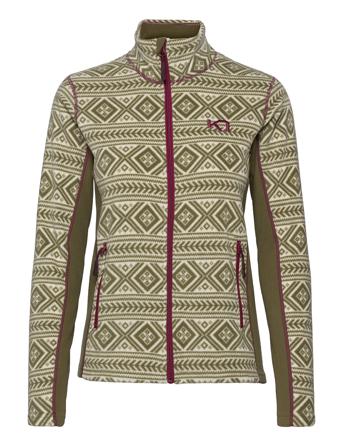 Olga Fleece Green Kari Traa