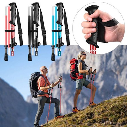 Vandring Alpenstock Trekking Pole Vandring Stick Walking Sticks