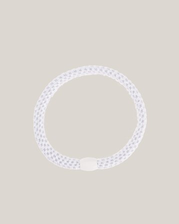 KKNEKKI KKNEKKI Slim White glitter Biały Akcesoria Dziewczyna - Kids Brand Store