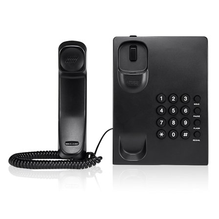 Fast telefon fast telefon snabb återuppringning och HOLD brusreducering