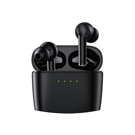 Trådlösa Bluetooth Hörlurar In-Ear True Wireless Super Bass IPX8 Vattentät (Svart)