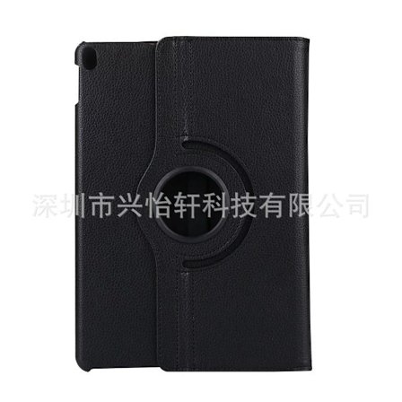 Fodral för iPad Air 11 M2 M3/Pro 11 2022 2018/Air4/5 10.9 svart roterande läder vridbart ställ