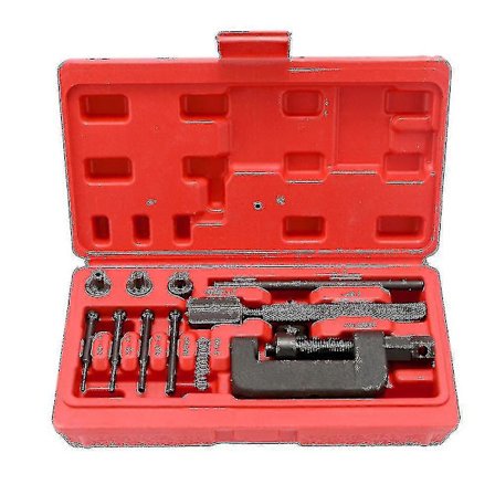 Motorcykelkedjebrytare Splitter Länk Nitar Universal Cyklar Nitar Verktygssats Cykeltillbehör Med Bärväska