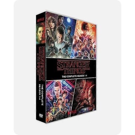 Stranger Things - Kausi 1-4 kokonaisuudessaan (11 levyä)