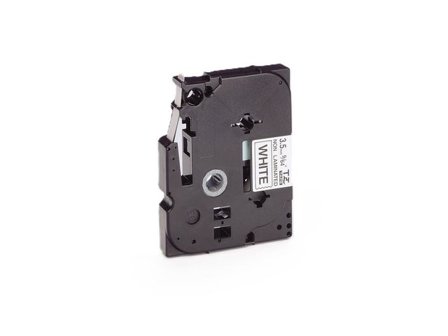 Brother Tape TZEN201 3,5mm svart på vit - Lyreco - Kontorsmaskiner - Märkmaskiner och tape - Tape - Brother TZ