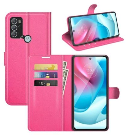 Classic Motorola Moto G60s fodral - Rosa Rosa