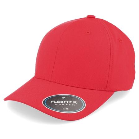 Flexfit - Červená flexfit Kšiltovka - Red NU @ Hatstore