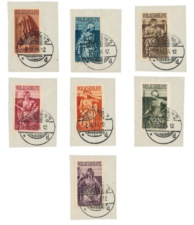 Tyskland/Saar 1934 - MICHEL 199/205 - Stemplet