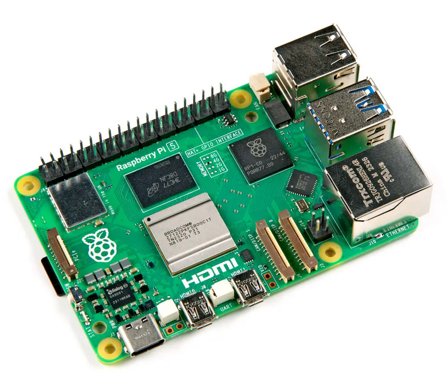 Raspberry Pi 5 Model B - enkeltbrettsdatamaskin