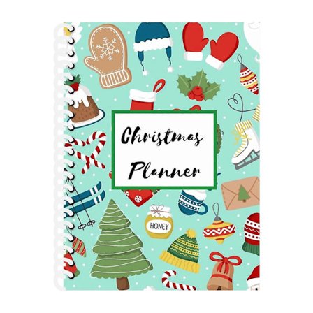 Juleplanlegger, jule-gjøreliste, En juleplanlegger for slitne kvinner Juleønskeliste handleliste Julemåltidsplanlegger for kvinner