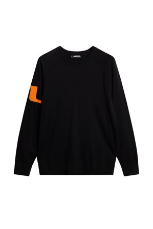 J.Lindeberg - Golf - Gusten Knitted Sweater - Black - Man - S