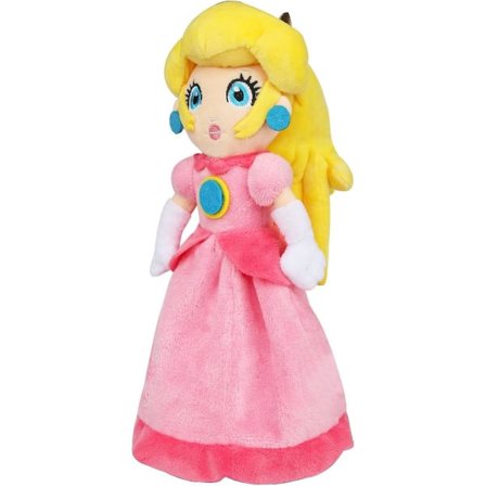 Prinsesse Peach Plysjleketøy 28 cm Prinsesse Peach Dukke Mario All Star Collection Søt Gave Til Mario-Fans Og Barn